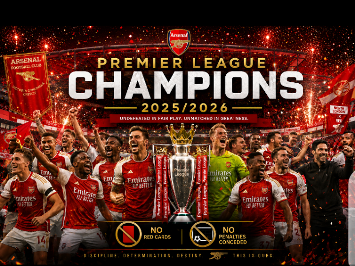 Arsenal Make Premier League History With Zero Red Cards and Zero Penalties Conceded