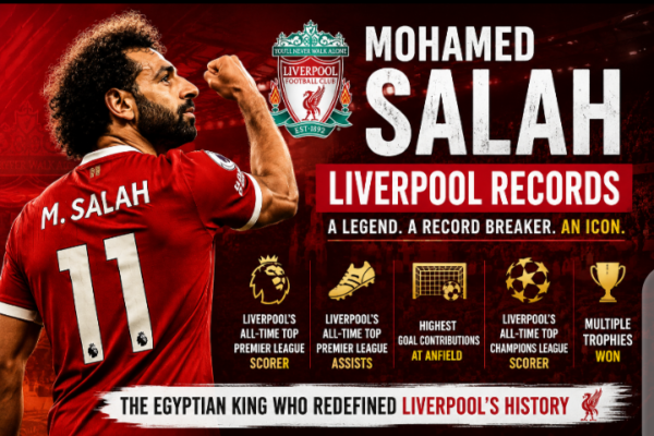 Mohamed Salah’s Incredible Liverpool Records That Defined an Era