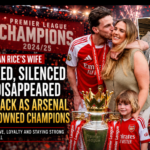 Declan Rice’s Wife Returns to the Spotlight After Cruel Online Mockery as Arsenal Celebrate Historic Premier League Title