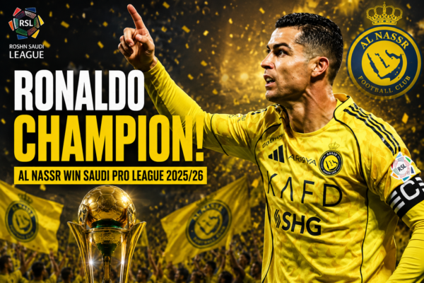Cristiano Ronaldo Leads Al Nassr to Historic Saudi League Triumph